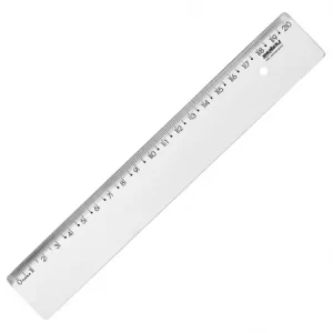 REGUA SIMPLES 20CM