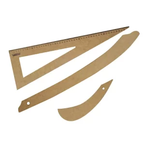 REGUA DE MODELAGEM MDF KIT