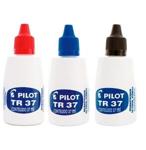 Tinta para Pincel Atômico Pilot TR37 Vermelha, Azul, Preta