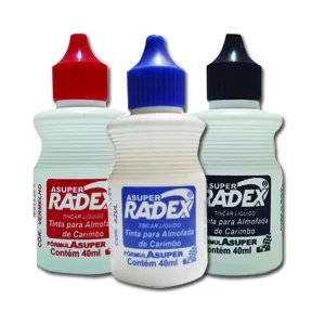 Tinta Para Almofada De Carimbo 40ml Radex