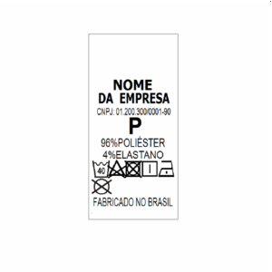 ETIQ. DE COMPOSIÇÃO NYLON 25X55mm