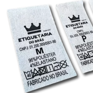 1000 ETIQUETAS DE COMPOSIÇÃO TNT 33X55mm